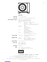 Preview for 11 page of Bowers & Wilkins ASW 4000 Owner'S Manual