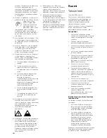 Preview for 49 page of Bowers & Wilkins ASW Active Subwoofer ASW675 Owner'S Manual & Warranty