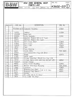 Предварительный просмотр 3 страницы Bowers & Wilkins ASW2000 Service Manual