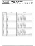 Preview for 13 page of Bowers & Wilkins ASW2000 Service Manual