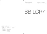 Preview for 4 page of Bowers & Wilkins BB LCR7 Custom Installation