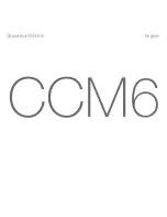 Bowers & Wilkins CCM6 Installation Manual предпросмотр