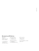 Preview for 15 page of Bowers & Wilkins CCM632 Custom Installation