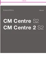 Предварительный просмотр 1 страницы Bowers & Wilkins CM Centre 2 S2 Manual