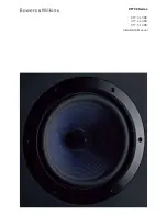 Предварительный просмотр 1 страницы Bowers & Wilkins CT7.3 LCRS Installation Manual