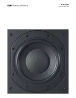 Bowers & Wilkins CT8.2 LCR Owner'S Manual предпросмотр