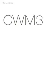 Preview for 1 page of Bowers & Wilkins CWM3 Series Installation Manual