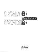 Preview for 1 page of Bowers & Wilkins CWM6i User Manual