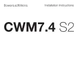 Bowers & Wilkins CWM7.4 S2 Installation Instructions Manual предпросмотр