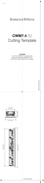 Preview for 10 page of Bowers & Wilkins CWM7.4 S2 Installation Instructions Manual