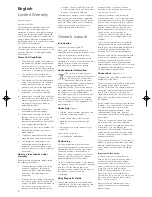 Preview for 5 page of Bowers & Wilkins HTM7 Owner'S Manual