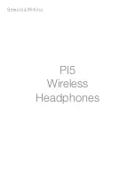 Предварительный просмотр 1 страницы Bowers & Wilkins PI5 Manual