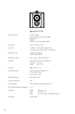 Preview for 39 page of Bowers & Wilkins Signature SCM Owner'S Manual And Warranty Information