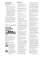 Предварительный просмотр 14 страницы Bowers & Wilkins Subwoofer ASW CDM Owner'S Manual & Warranty