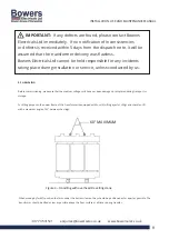 Предварительный просмотр 9 страницы Bowers PWAP125 Installation, Operation & Maintenance Manual