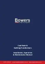 Предварительный просмотр 32 страницы Bowers PWAP125 Installation, Operation & Maintenance Manual