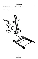 Предварительный просмотр 9 страницы Bowflex 003-3210-120108A Assembly Manual