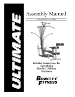 Bowflex Bowflex Ultimate Machines Assembly Manual preview