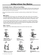 Preview for 10 page of Bowflex Bowflex Xtreme 2 SE Owner'S Manual