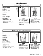 Preview for 49 page of Bowflex Bowflex Xtreme 2 SE Owner'S Manual