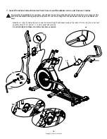 Предварительный просмотр 16 страницы Bowflex BXE116 Assembly & Owners Manual