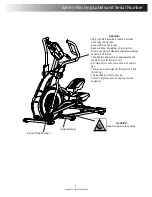 Предварительный просмотр 5 страницы Bowflex BXE216 Assembly & Owners Manual