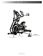 Предварительный просмотр 5 страницы Bowflex BXE326 Assembly And Owner'S Manual