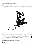 Preview for 23 page of Bowflex BXE326 Assembly And Owner'S Manual