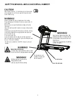 Preview for 3 page of Bowflex BXT8J Service Manual