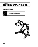 Preview for 1 page of Bowflex Dumbbell Stand Assembly Manual