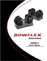 Bowflex DUMBBELLS Owner'S Manual предпросмотр