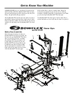 Preview for 2 page of Bowflex ElitePlus Assembly Instructions Manual