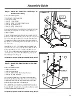 Preview for 7 page of Bowflex ElitePlus Assembly Instructions Manual