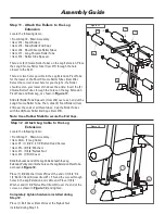 Preview for 12 page of Bowflex ElitePlus Assembly Instructions Manual