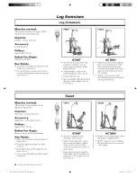 Preview for 50 page of Bowflex HOME GYM Owner'S Manual