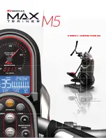 Bowflex Max Trainer M5 Owner'S/Assembly Manual preview