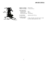 Preview for 4 page of Bowflex Max Trainer M7 Service Manual