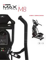 Bowflex Max Trainer M8 Owner'S Manual предпросмотр