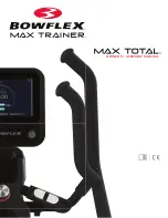 Preview for 1 page of Bowflex MAX TRAINER MAX TOTAL Owner'S/Assembly Manual