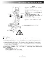 Preview for 5 page of Bowflex MAX TRAINER MAX TOTAL Owner'S/Assembly Manual