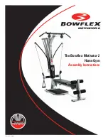 Bowflex Motivator 2 Assembly Instructions Manual предпросмотр