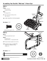 Предварительный просмотр 6 страницы Bowflex Motivator 2 Assembly Instructions Manual