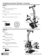 Preview for 10 page of Bowflex Motivator 2 Assembly Instructions Manual