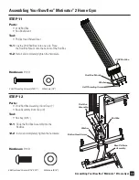 Preview for 11 page of Bowflex Motivator 2 Assembly Instructions Manual