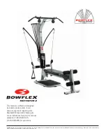 Предварительный просмотр 16 страницы Bowflex Motivator 2 Assembly Instructions Manual