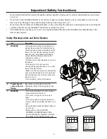 Предварительный просмотр 3 страницы Bowflex Power-Pak Assembly & Owners Manual