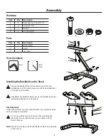 Preview for 5 page of Bowflex Power-Pak Assembly & Owners Manual