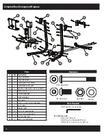 Предварительный просмотр 4 страницы Bowflex Revolution Accessory Rack Assembly Instructions Manual