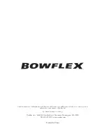 Preview for 42 page of Bowflex SBD1090 Owner'S Manual