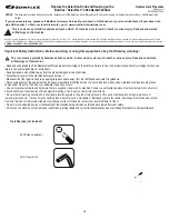 Preview for 13 page of Bowflex SelectTech 2080 Service Manual